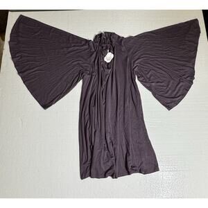 De‎ Luna Purple Bell Sleeve Curvy Top Size 3X NWT
